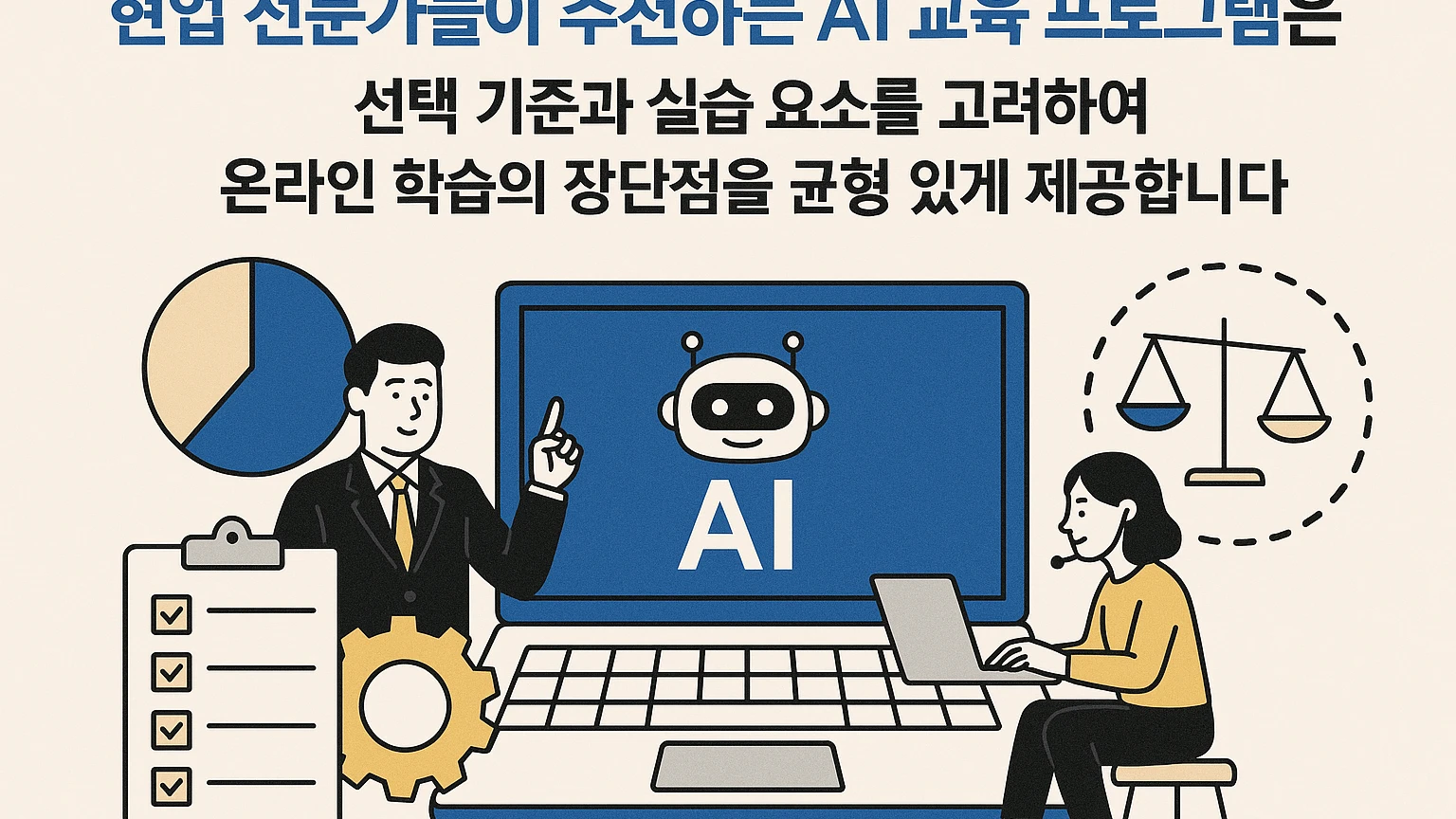 현업 전문가가 추천하는 AI 교육 프로그램 5선